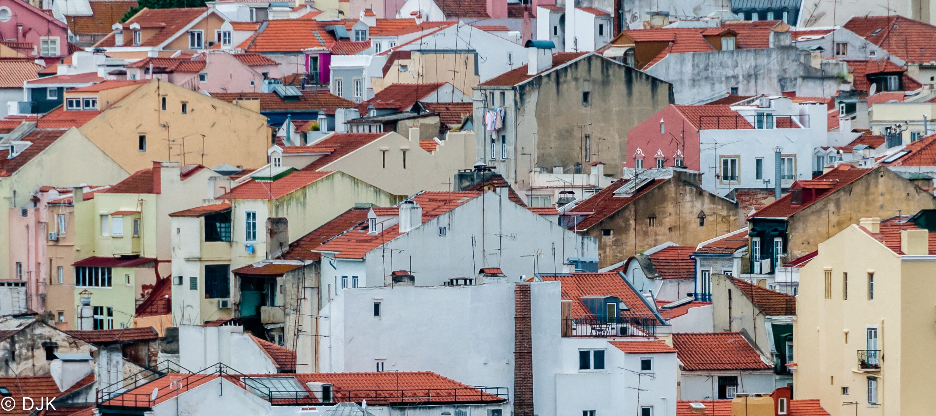 Outlook over Lisbon, Portugal