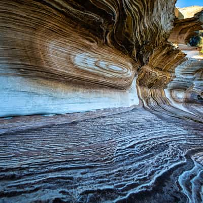 Painted Cliffs Maria Island, Tasmania, Australia