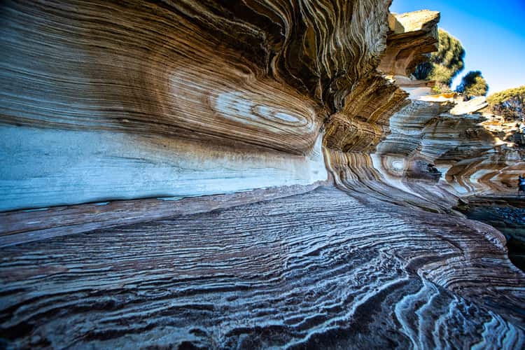 Painted Cliffs Maria Island, Tasmania