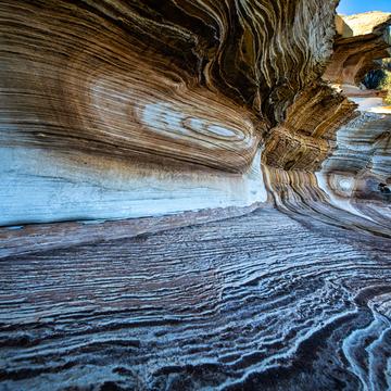 Painted Cliffs Maria Island, Tasmania, Australia