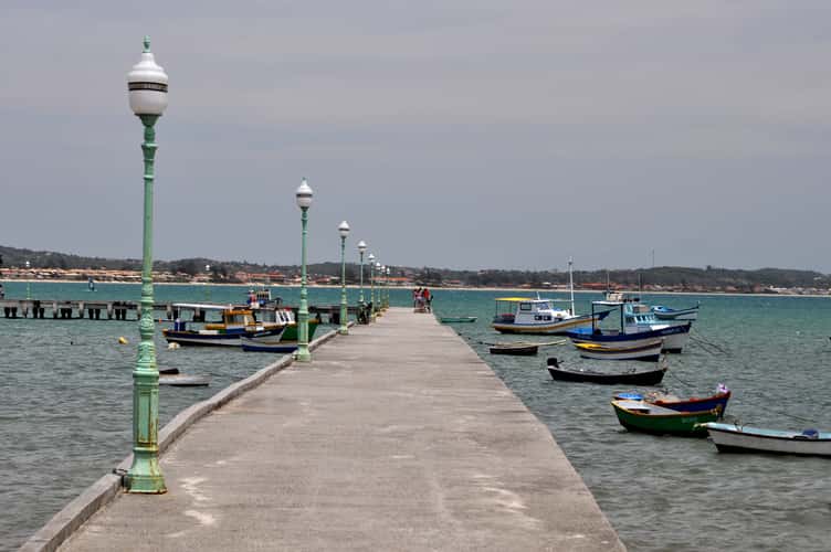 Pier at Manguinhos Beach