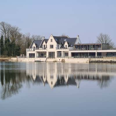 Pondhouse (Vijverhuis); Zillebeke pond, Belgium