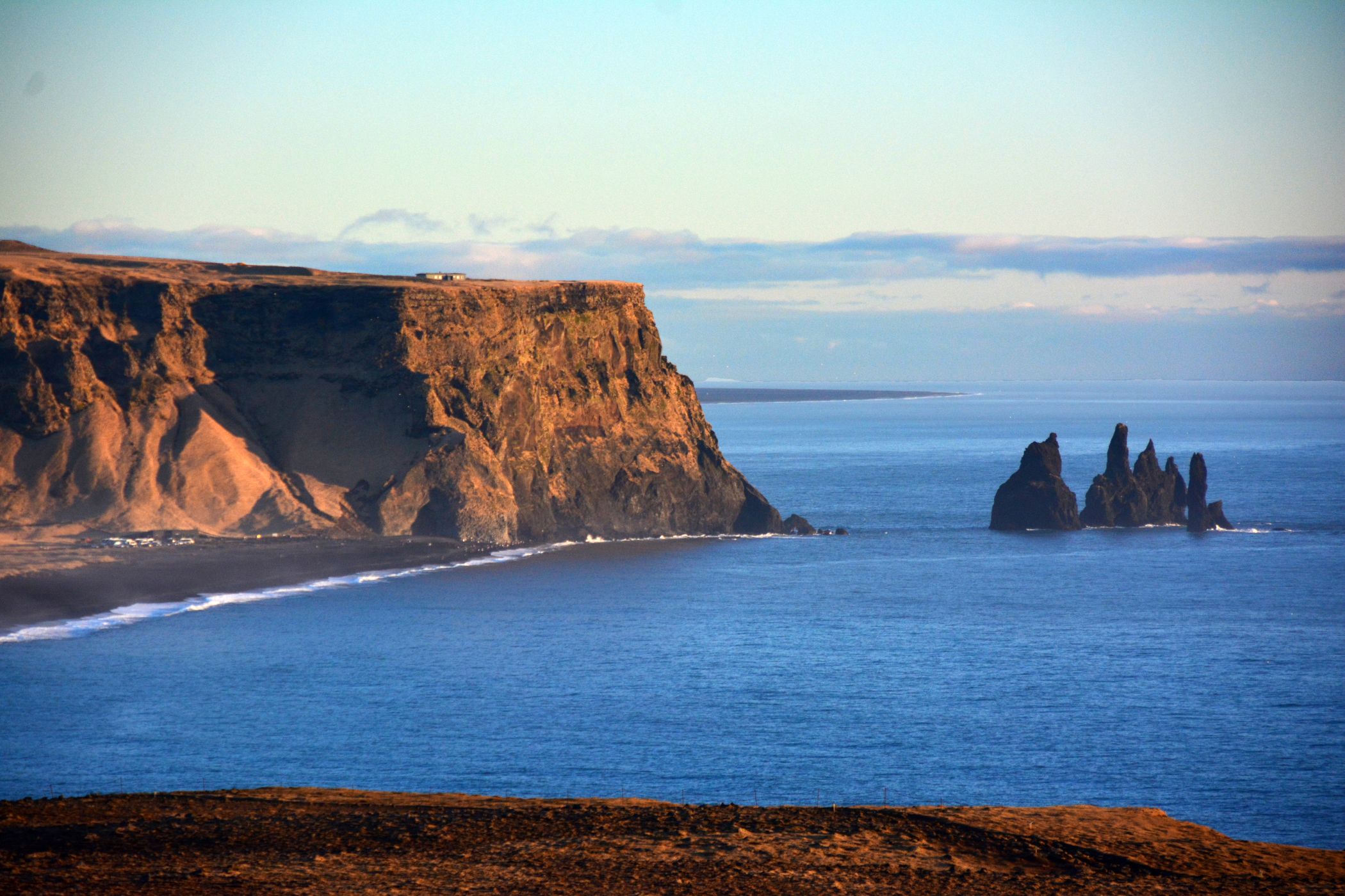 Road to Dyholaey Lighthouse, Iceland