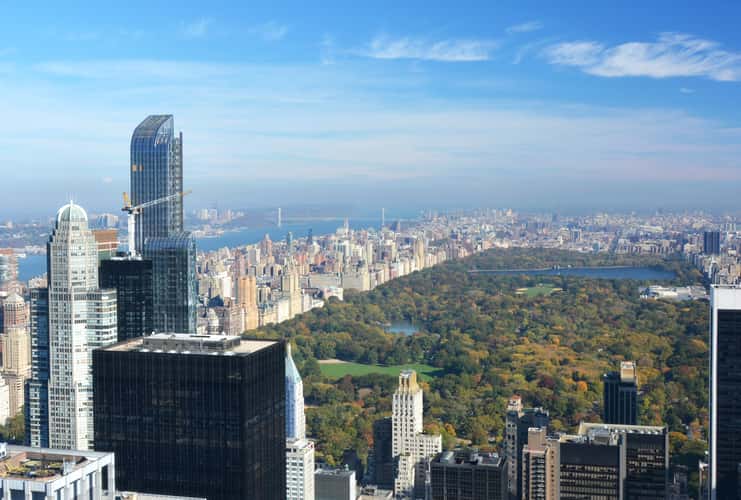 Rockefeller Center Central Park View