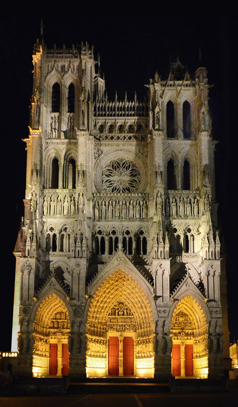Rouen Cathedral gargoyles, France