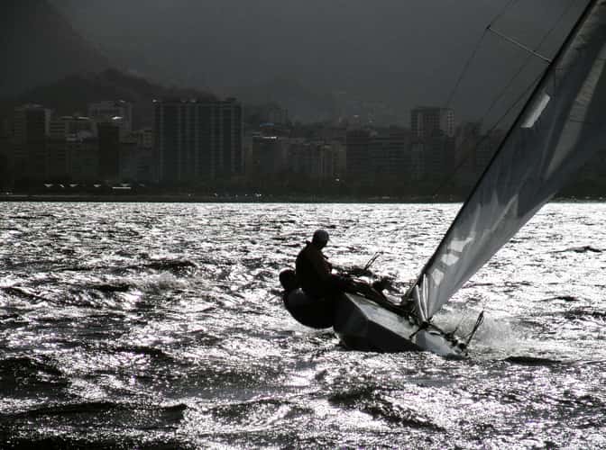 Sailing at Rio de Janeiro