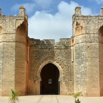 Scene De Chellah Gate, Morocco