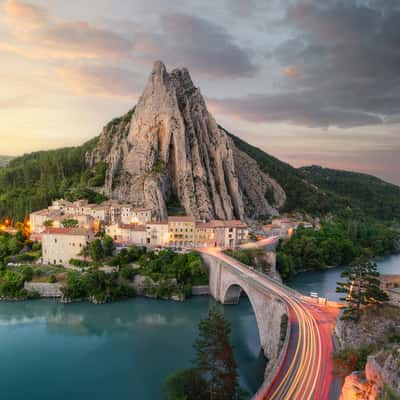 Sisteron Rock, France