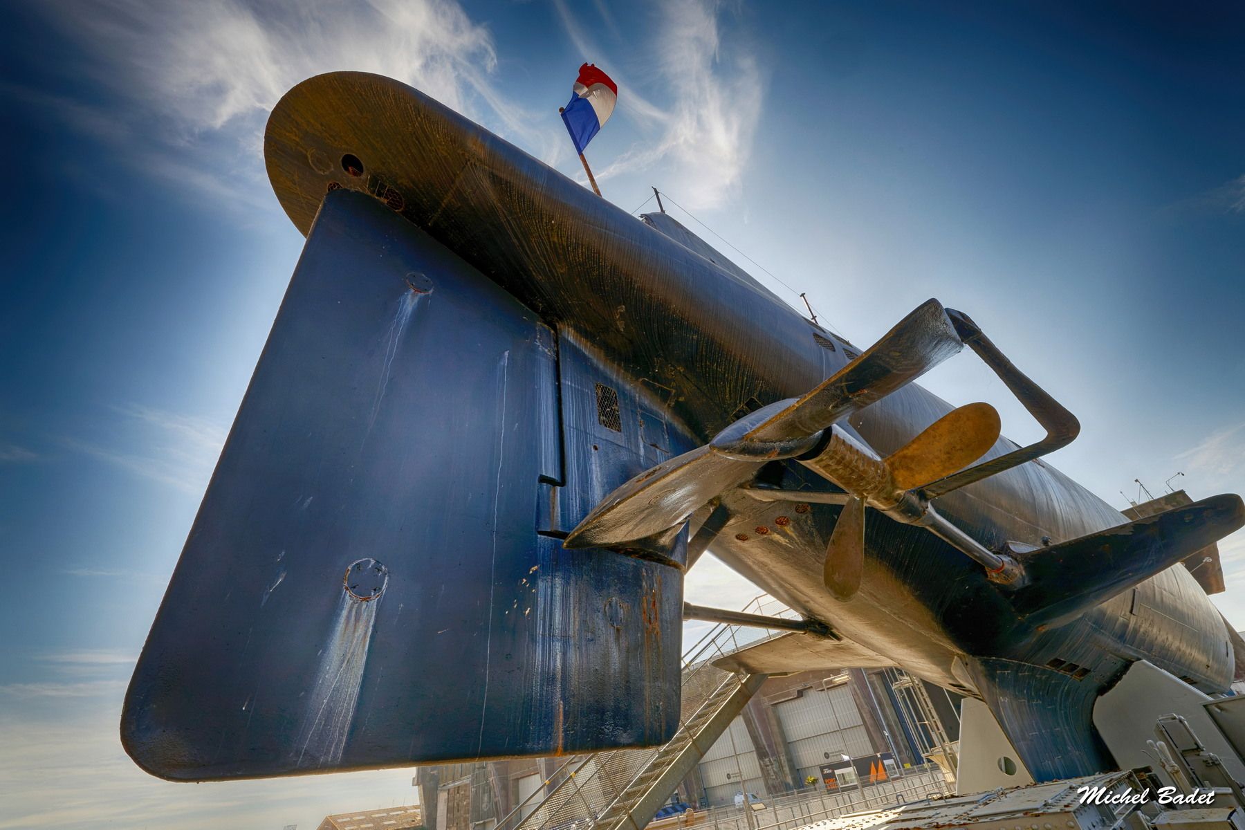 Submarine 'Le Flore', museum in Lorient, France