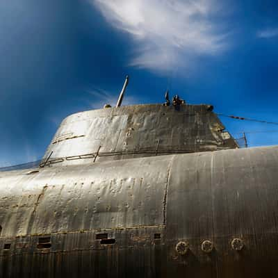 Submarine 'Le Flore', museum in Lorient, France