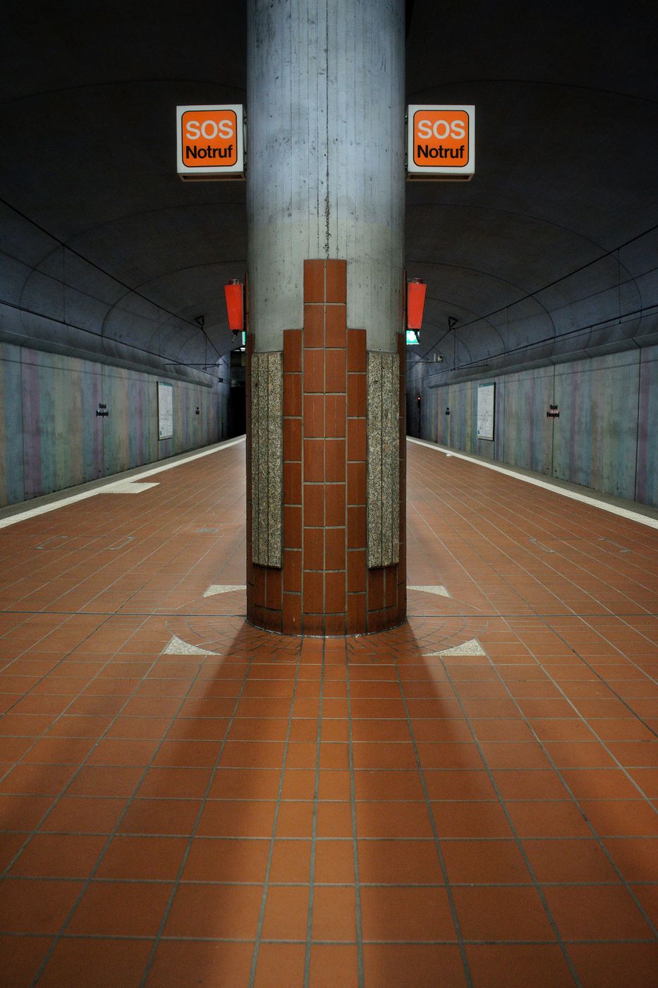 Subway station: Bockenheimer Warte, Frankfurt am Main, Germany