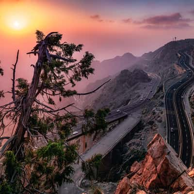 Taif - AL hada Bridge, Saudi Arabia