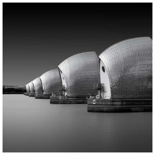 Thames Barrier South Side, London