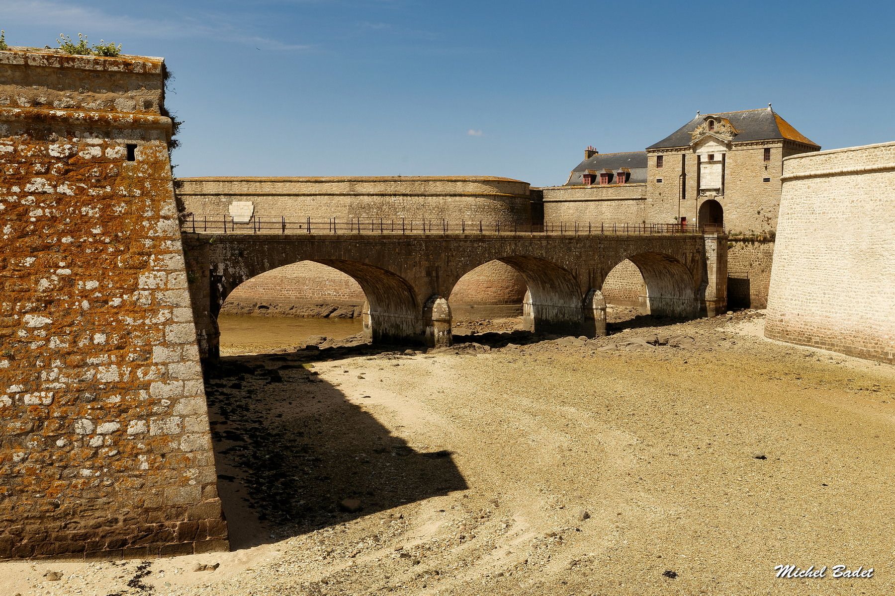 The citadel of Port Louis., France