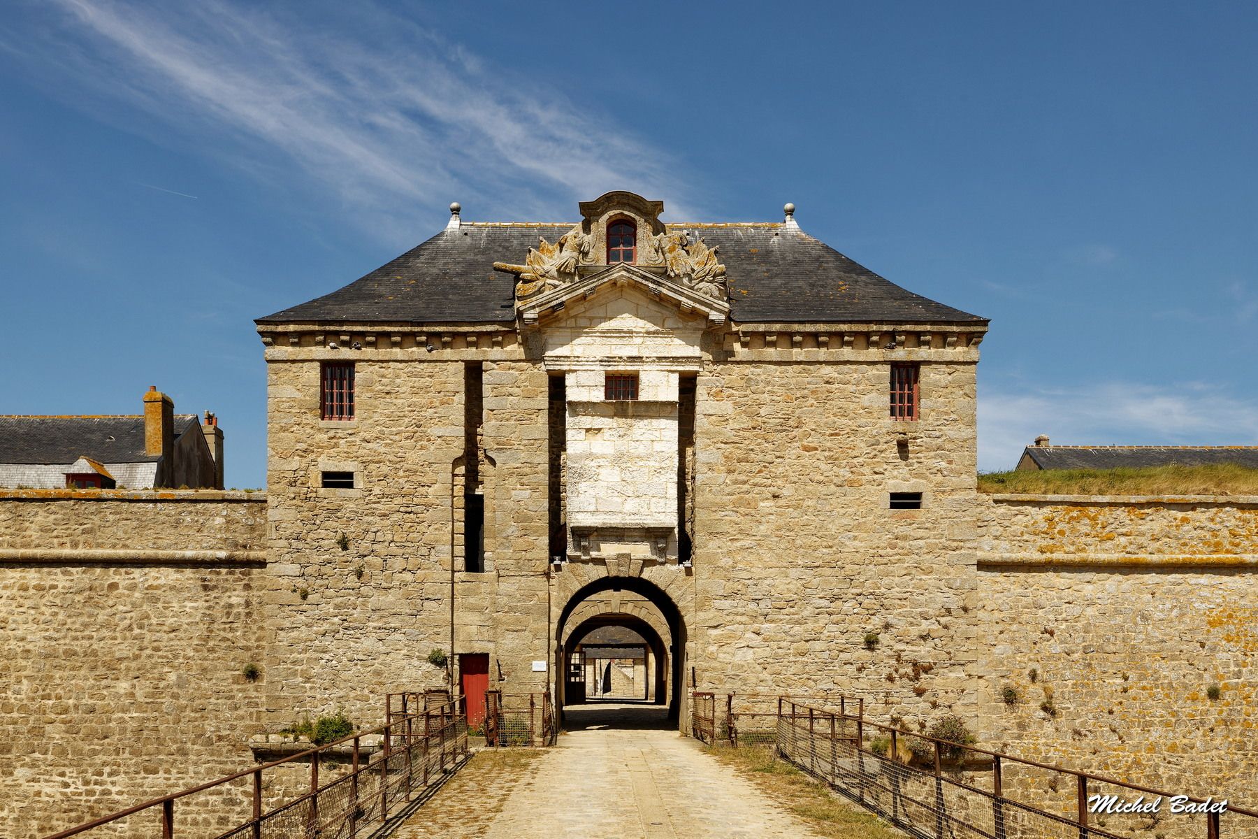 The citadel of Port Louis., France