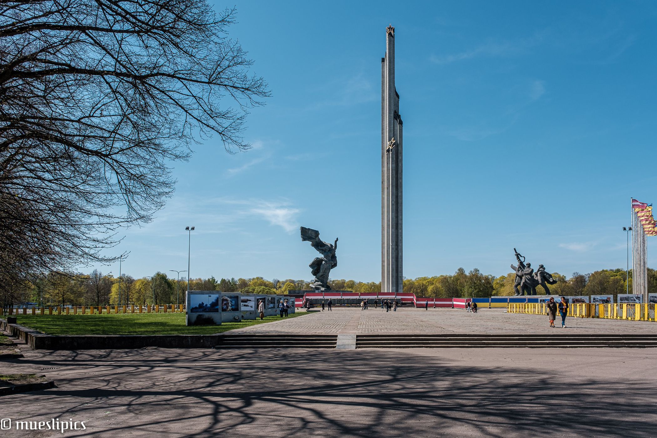 The finger of Moscow, Latvia