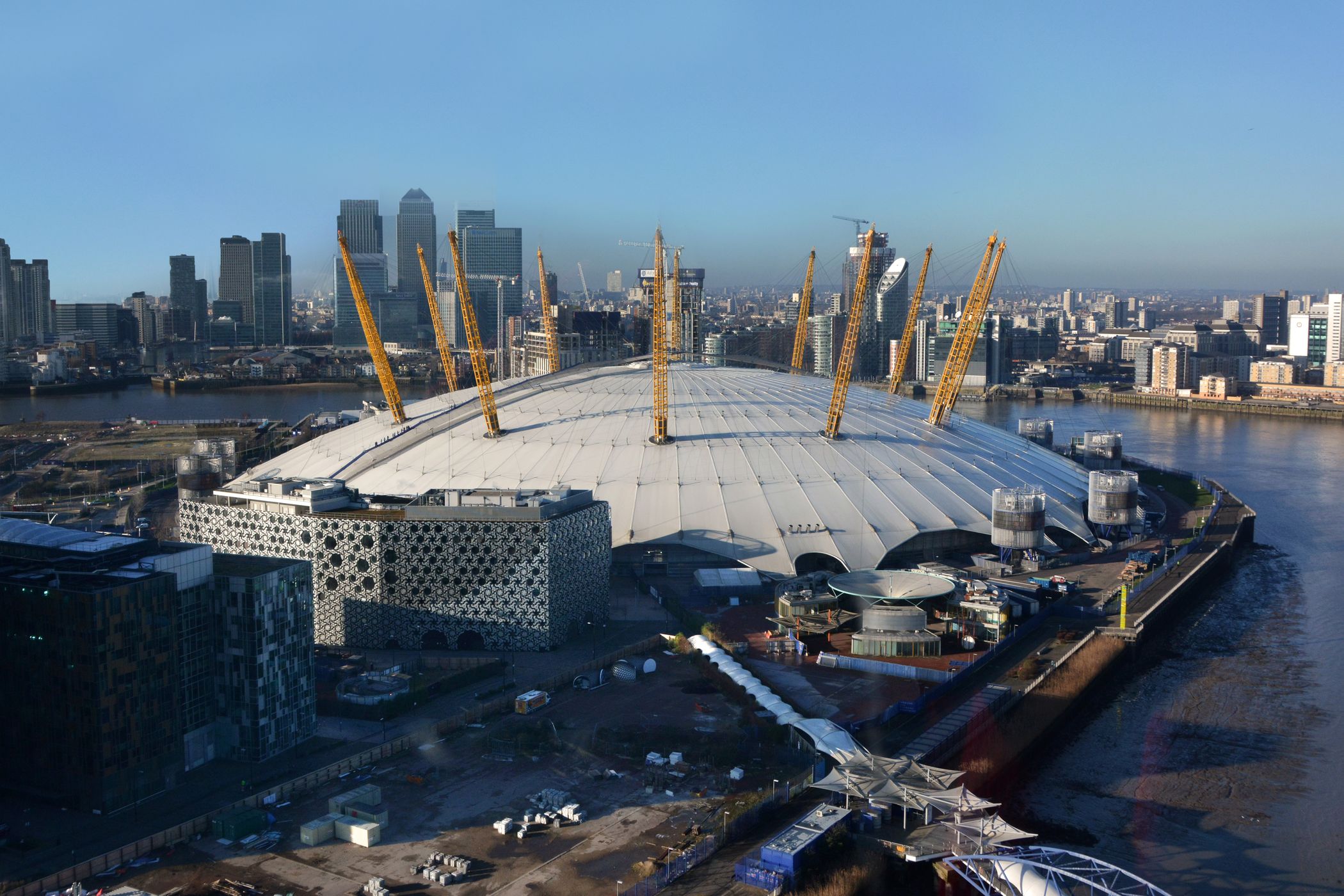 The O2 from cable car, United Kingdom