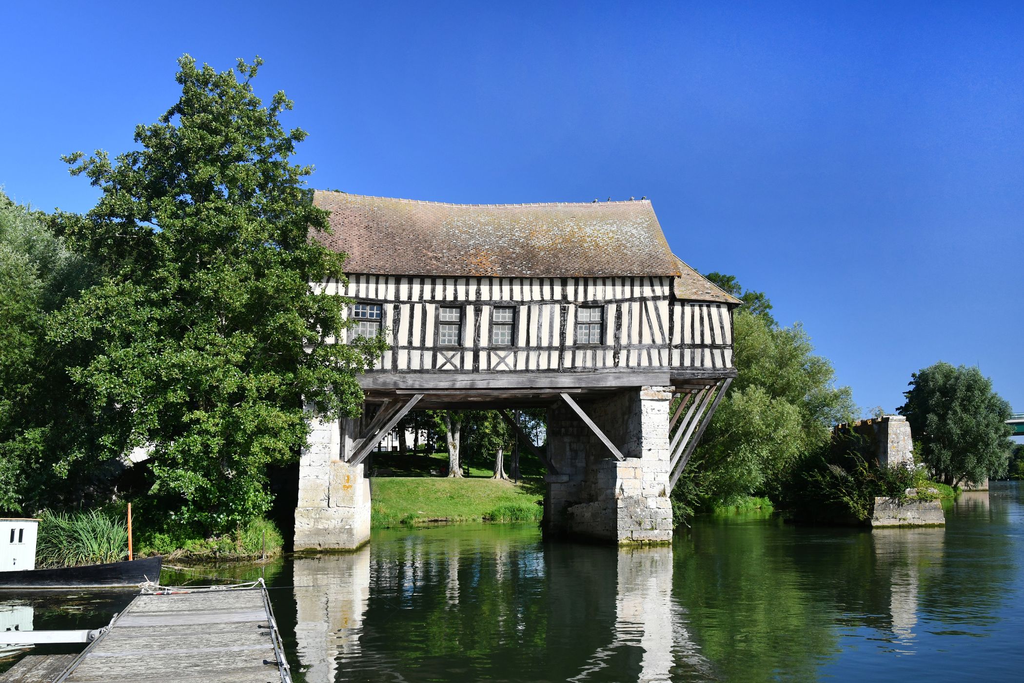 The Old Mill of Vernon, France