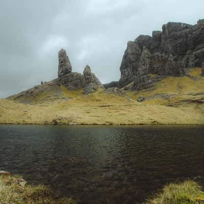 The Storr -a rocky hill on the Isle of Skye in Scotland, United Kingdom