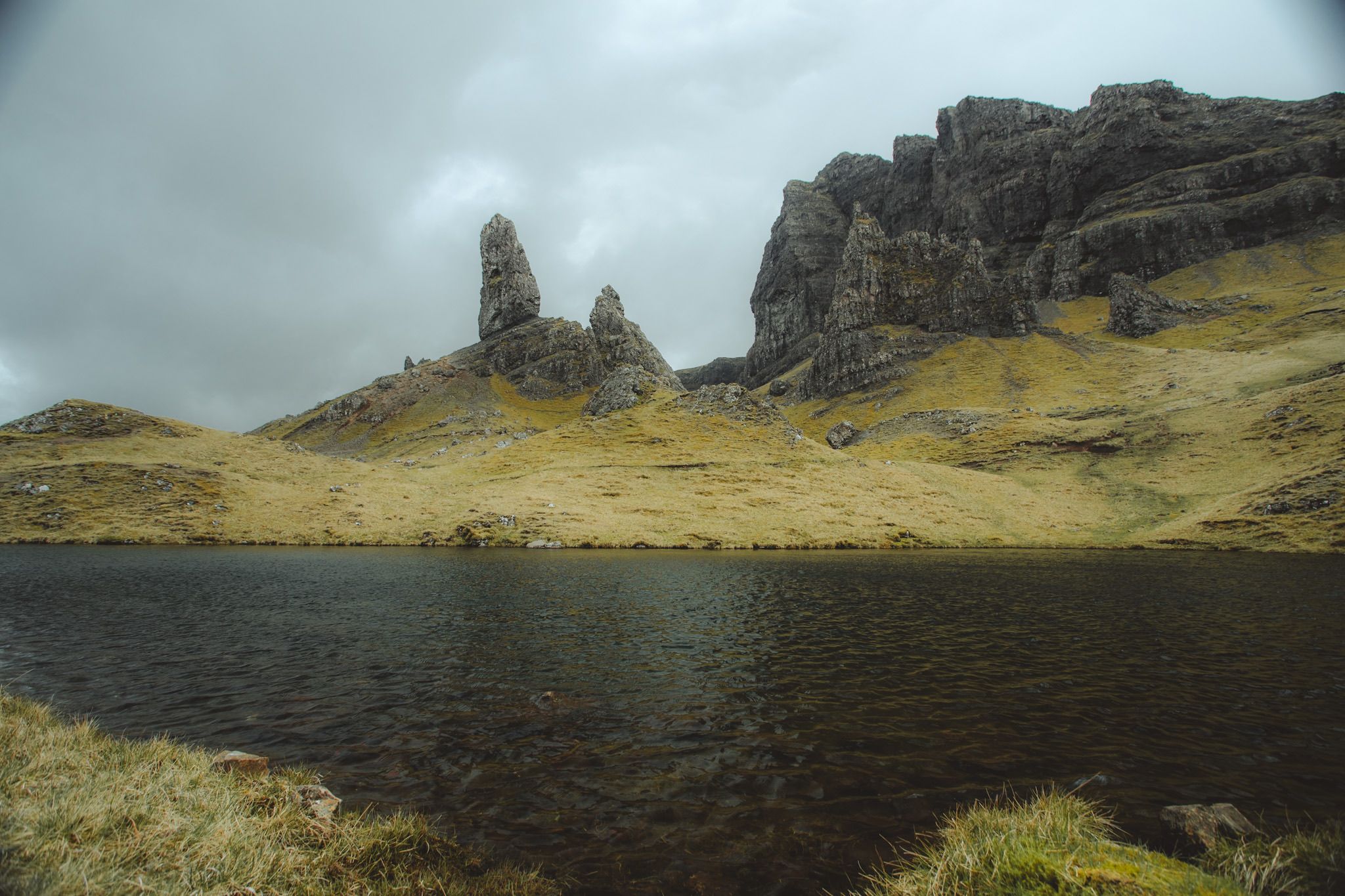 The Storr -a rocky hill on the Isle of Skye in Scotland, United Kingdom