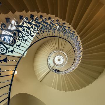 Tulip Stairs, Queen's House, Greenwich, London, United Kingdom