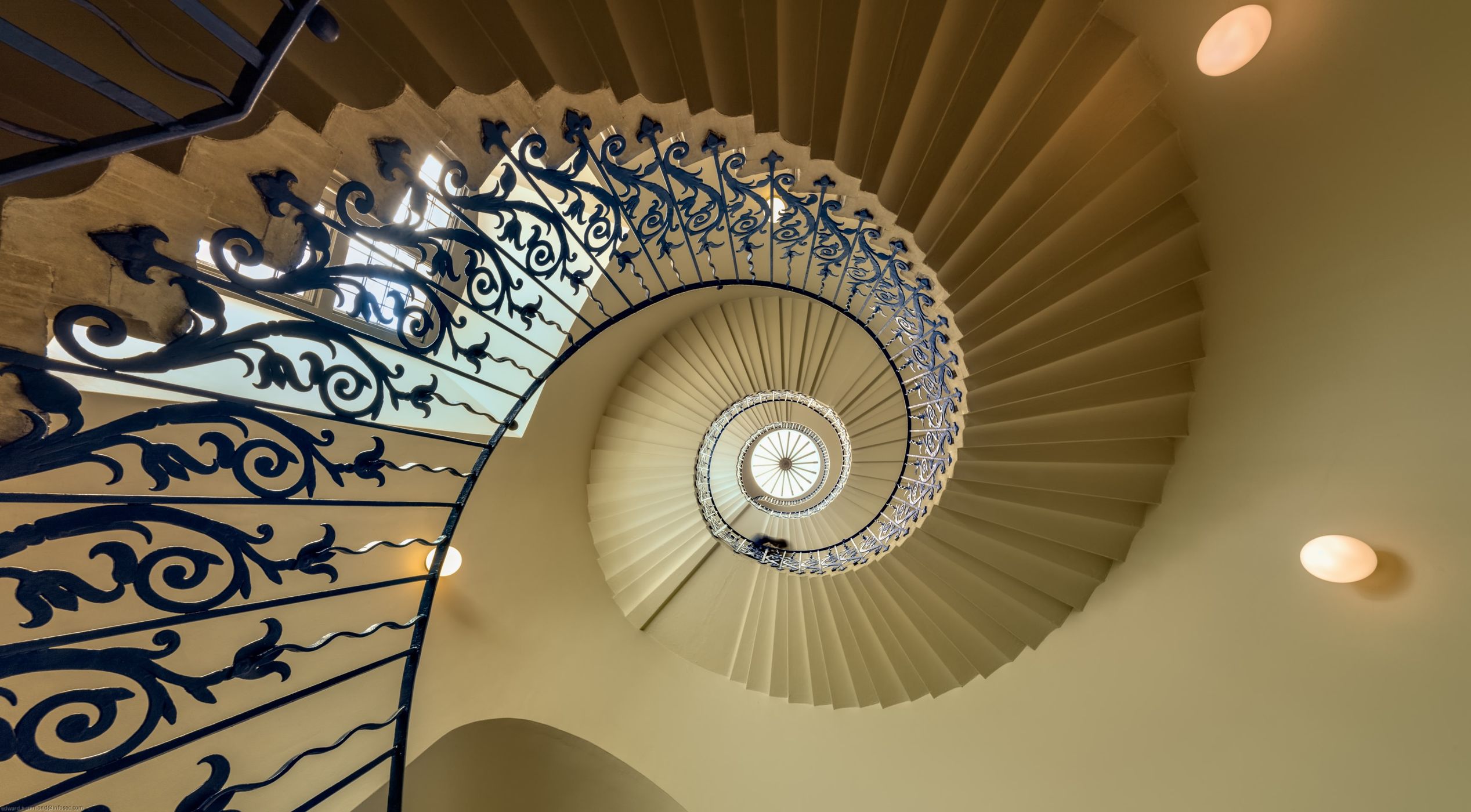 Tulip Stairs, Queen's House, Greenwich, London, United Kingdom