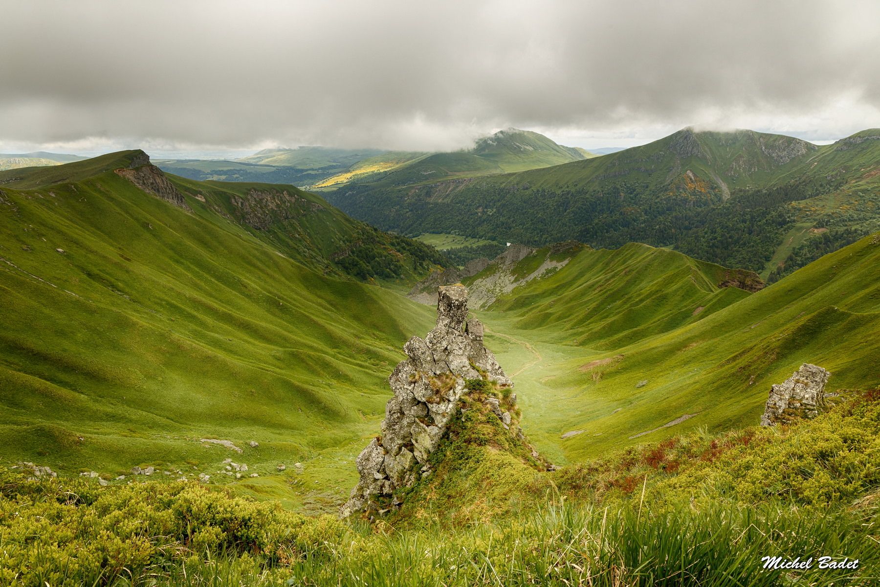 Val de Courre in the Sancy, France