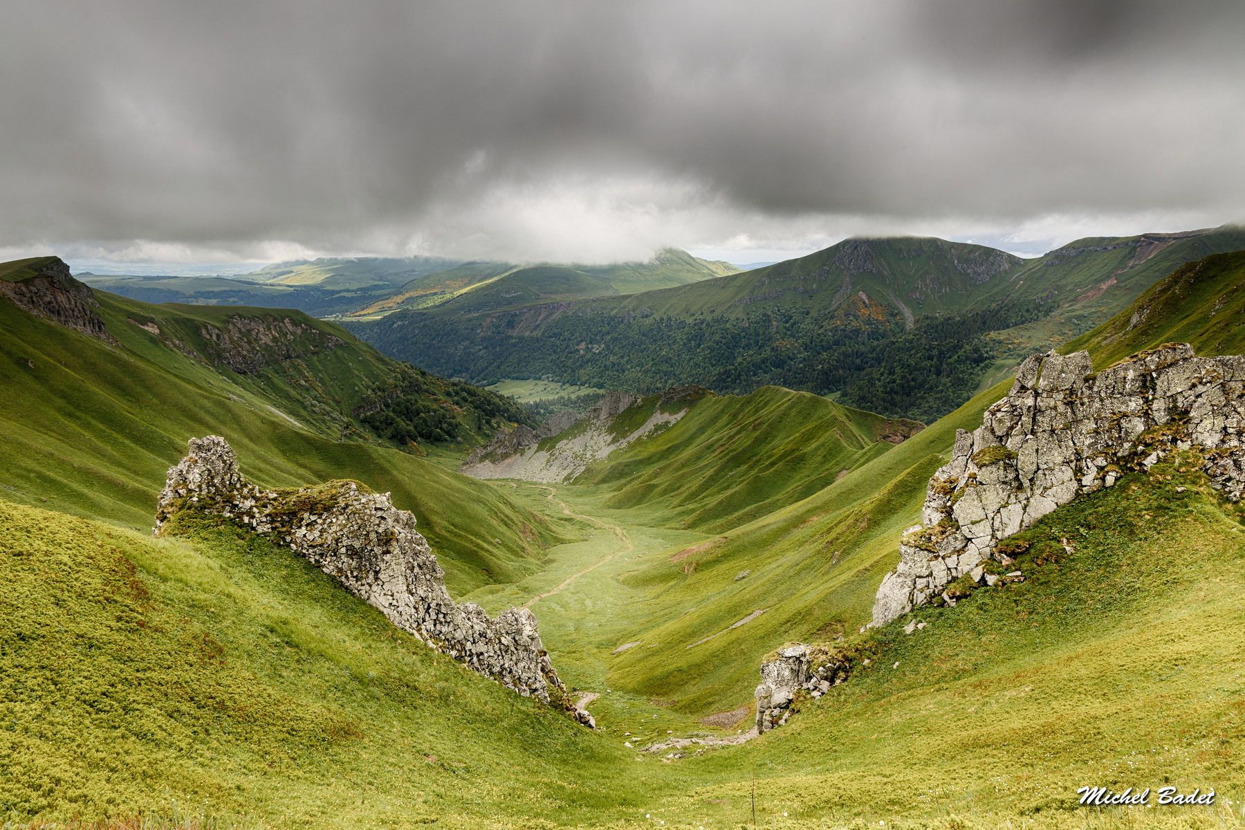 Val de Courre in the Sancy, France