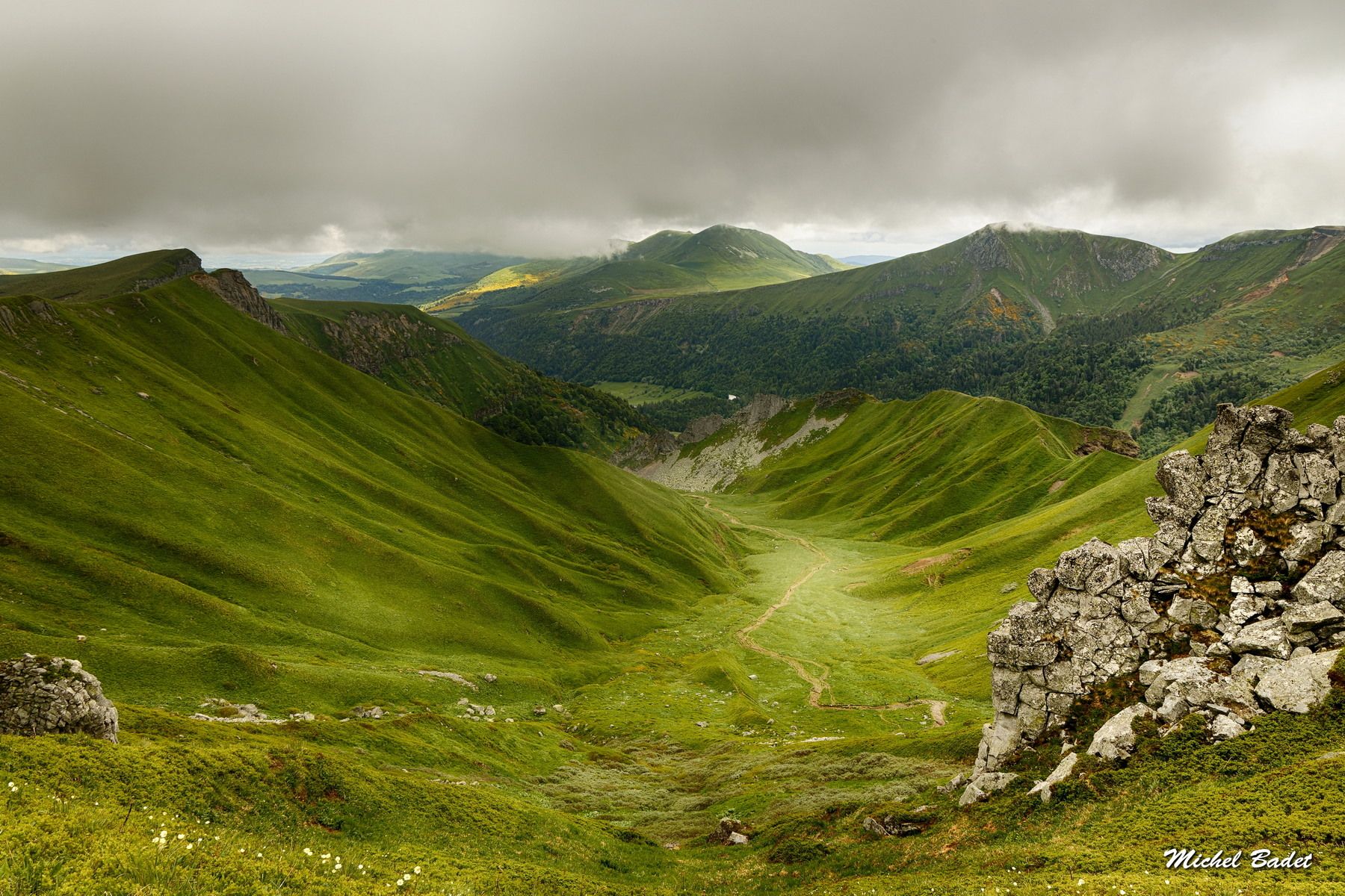 Val de Courre in the Sancy, France