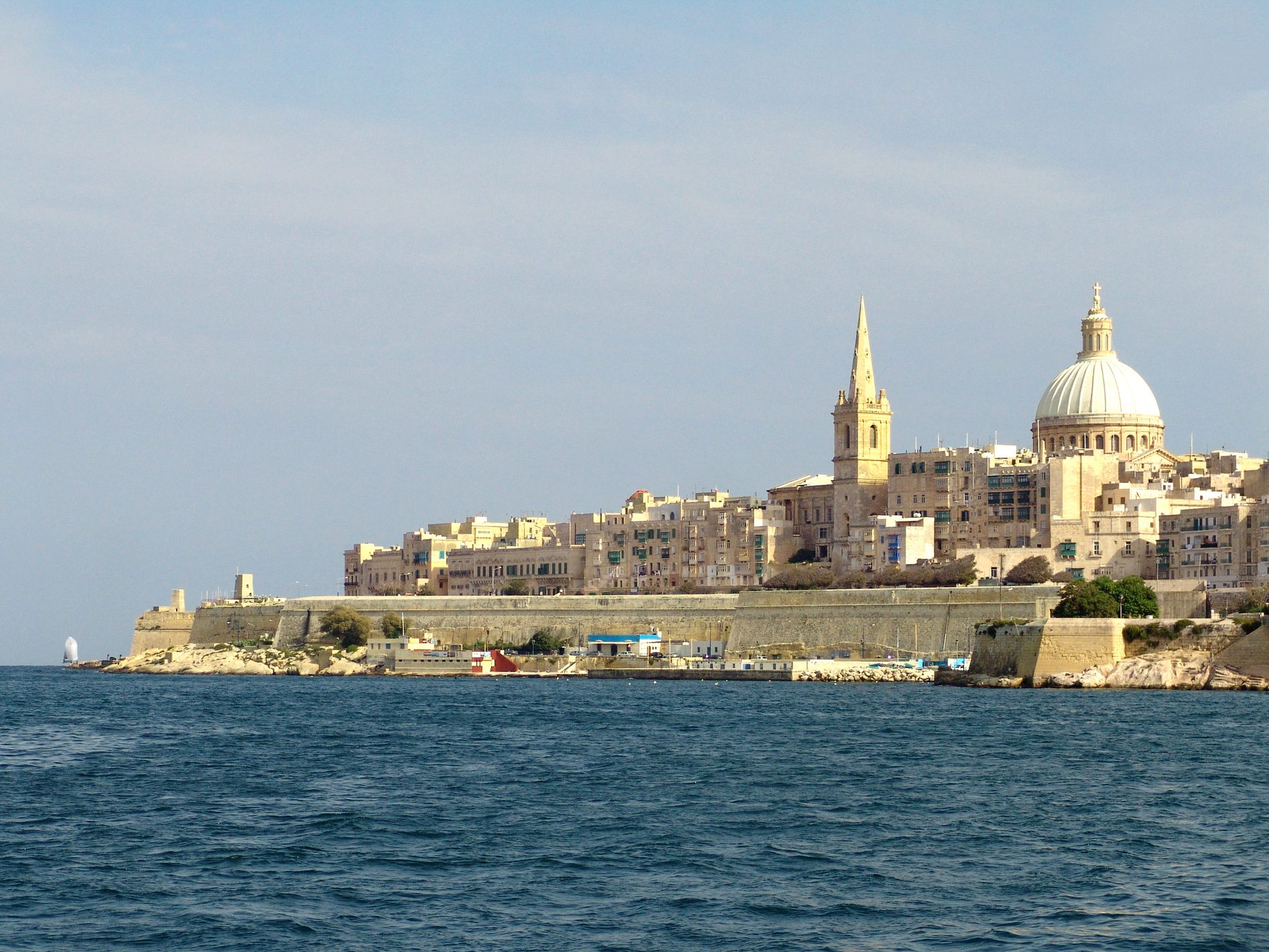Valleta from Fort manuel, Malta