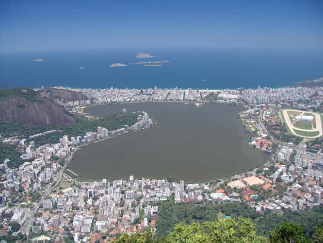 View of the City from Cristo Redentor