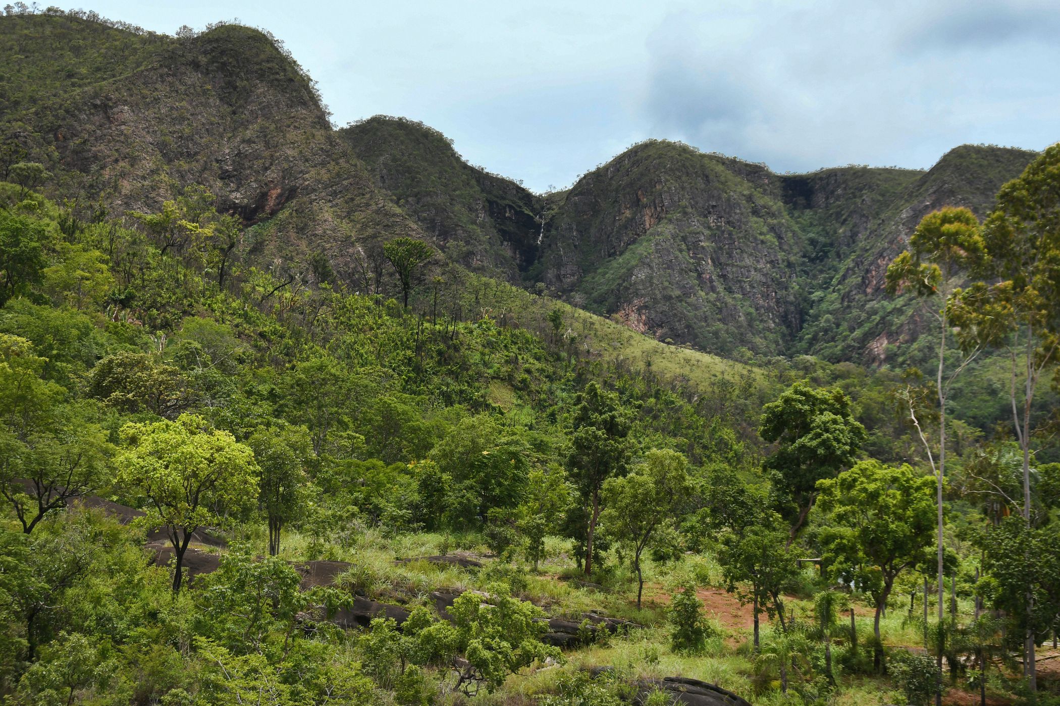 View to Vale da Lua, Brazil