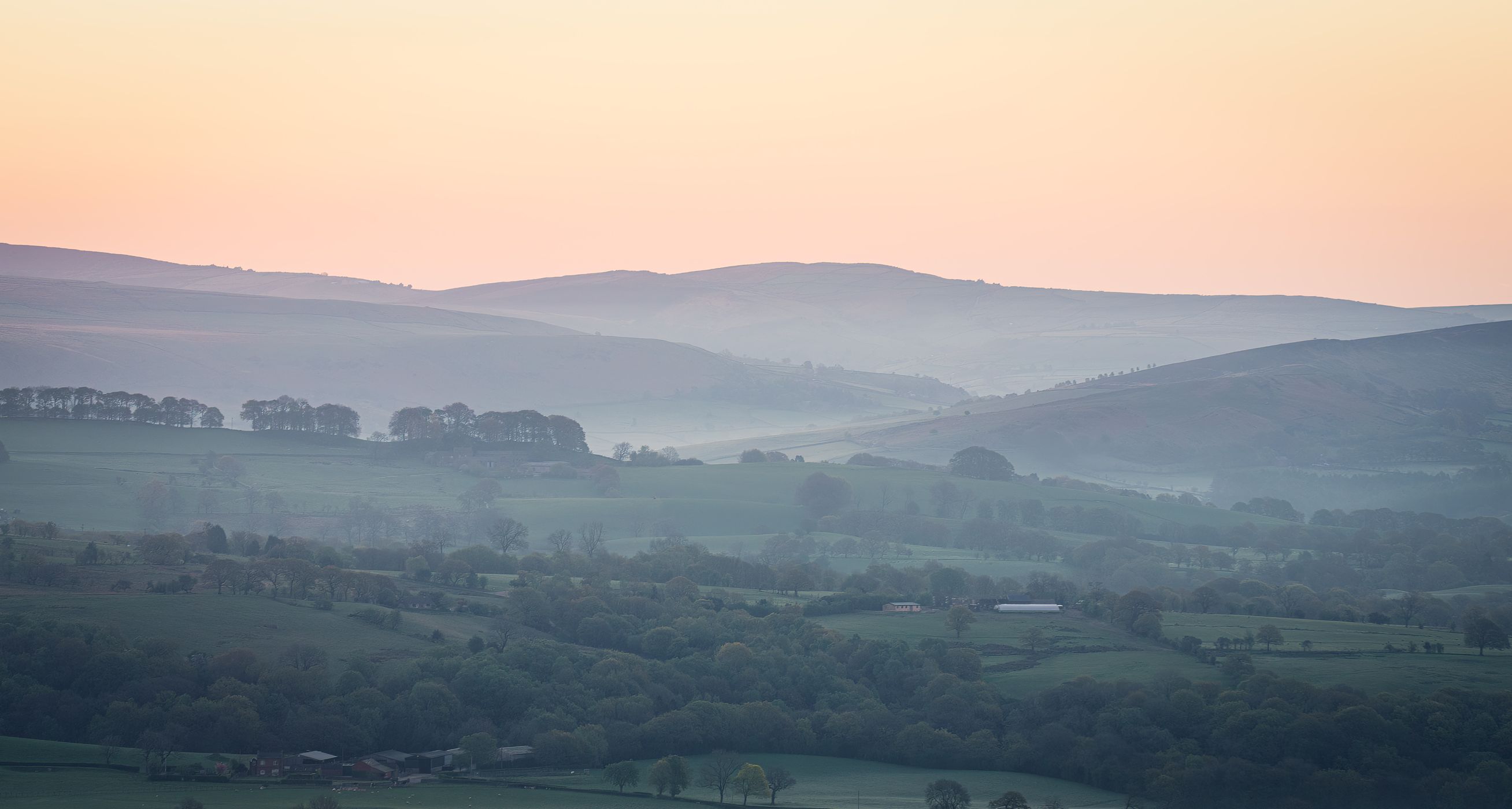 Views of the Peak District from The Cloud, United Kingdom