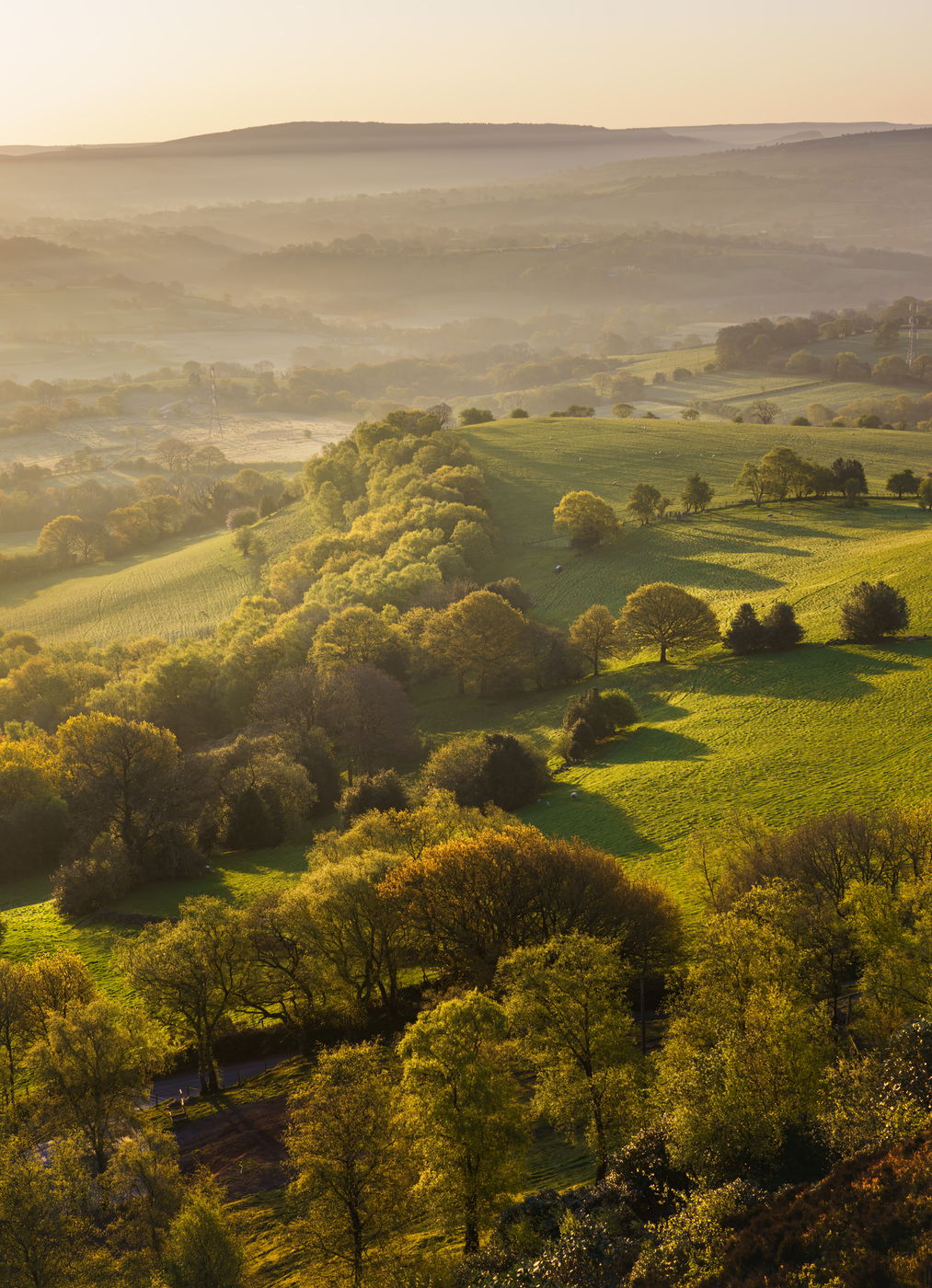 Views of the Peak District from The Cloud, United Kingdom