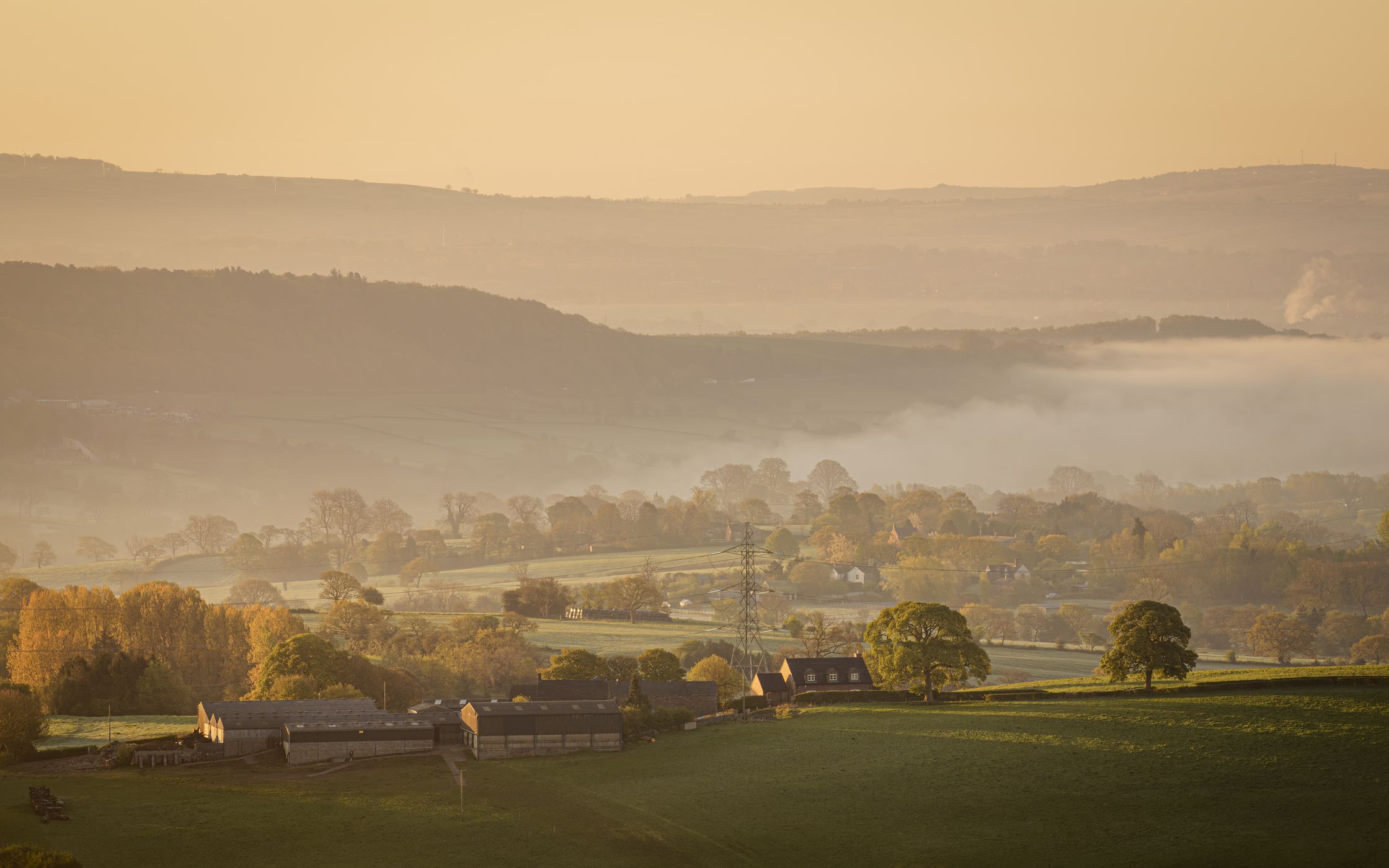 Views of the Peak District from The Cloud, United Kingdom