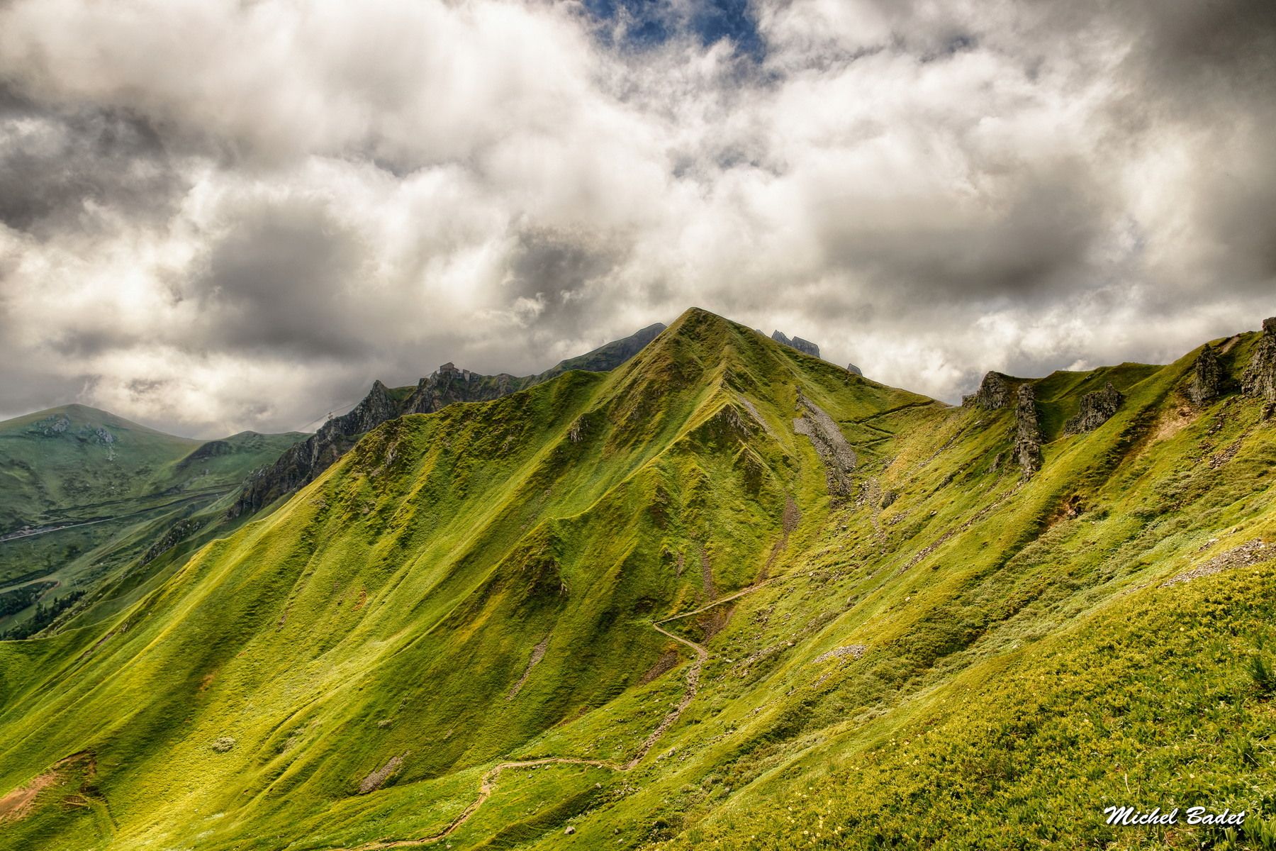 Views on the Sancy, France