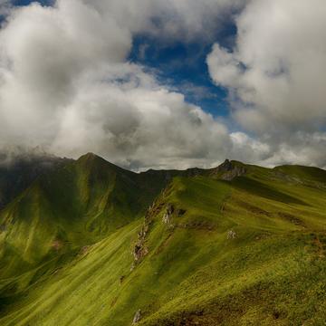 Views on the Sancy, France