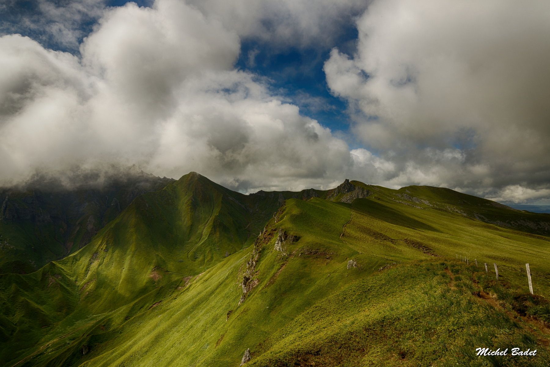 Views on the Sancy, France