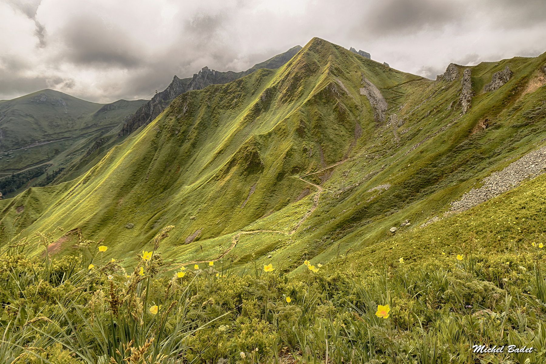 Views on the Sancy, France