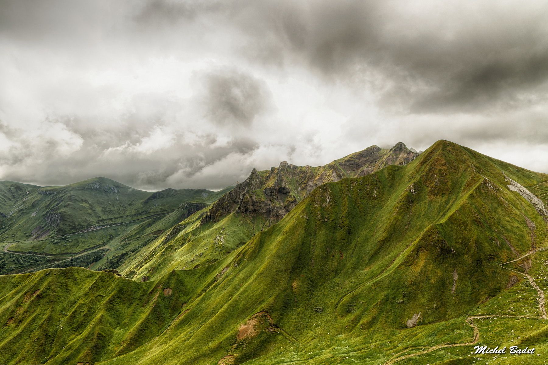 Views on the Sancy, France
