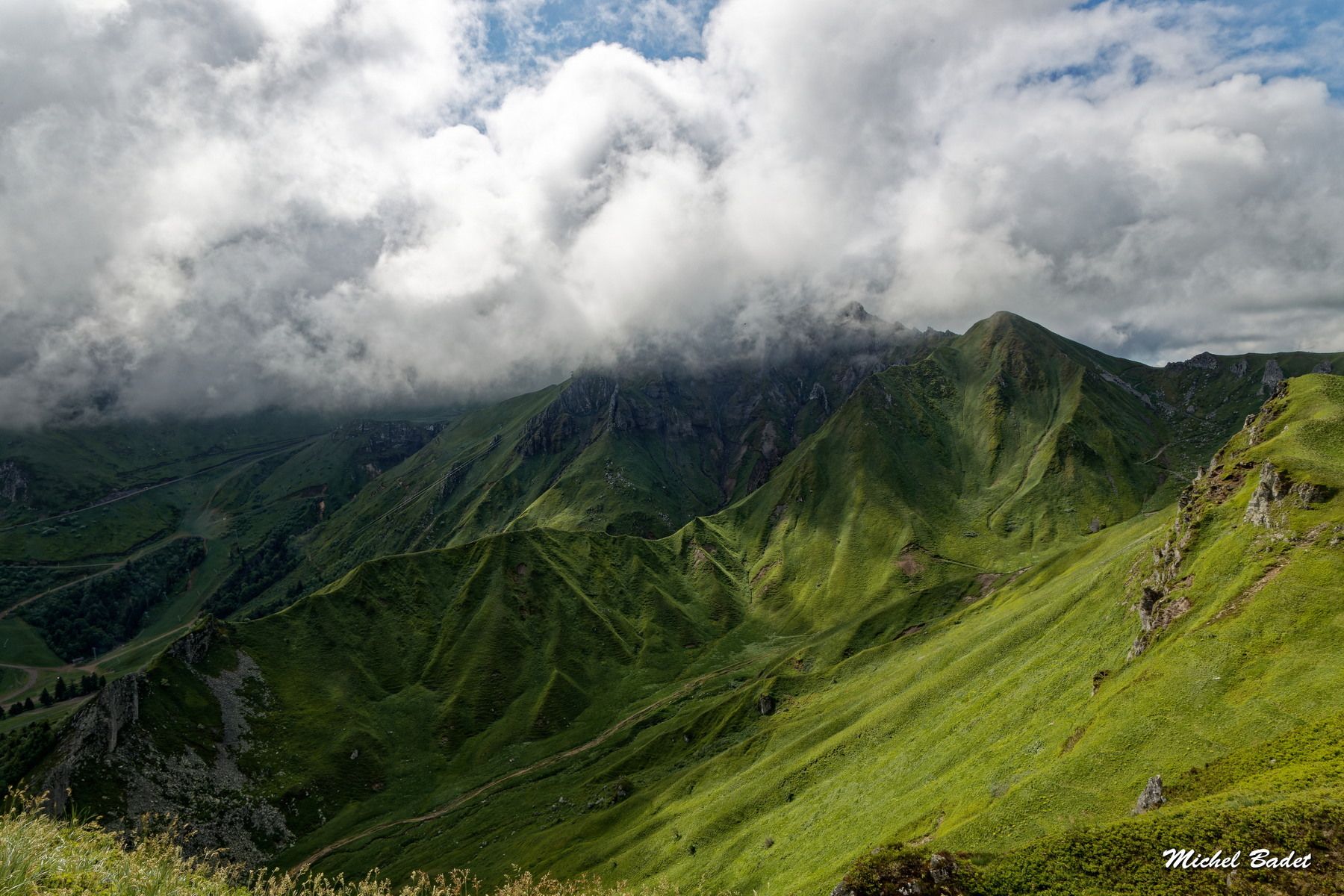 Views on the Sancy, France