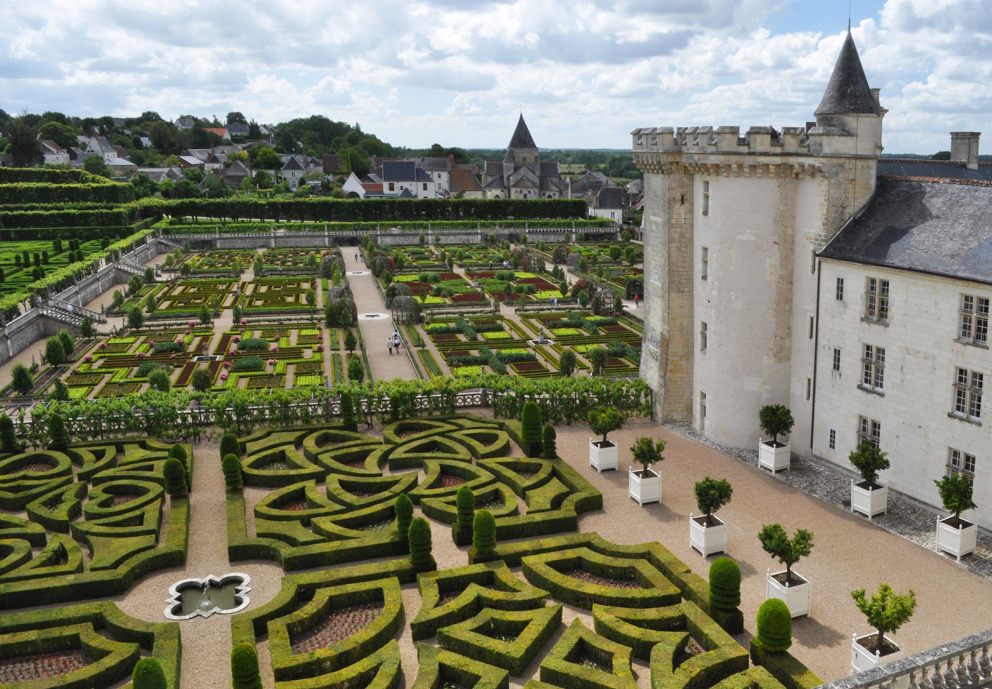 Villandry Gardens, France