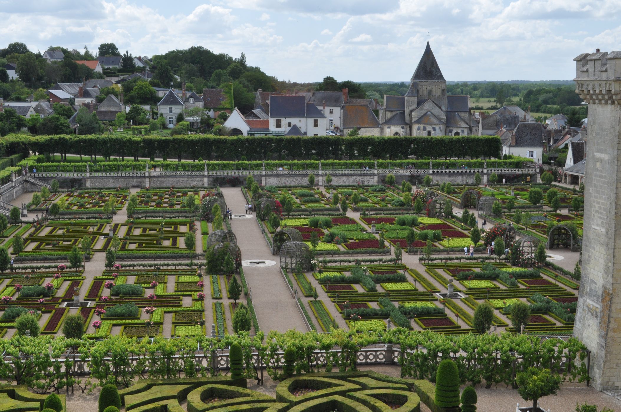 Villandry Gardens, France
