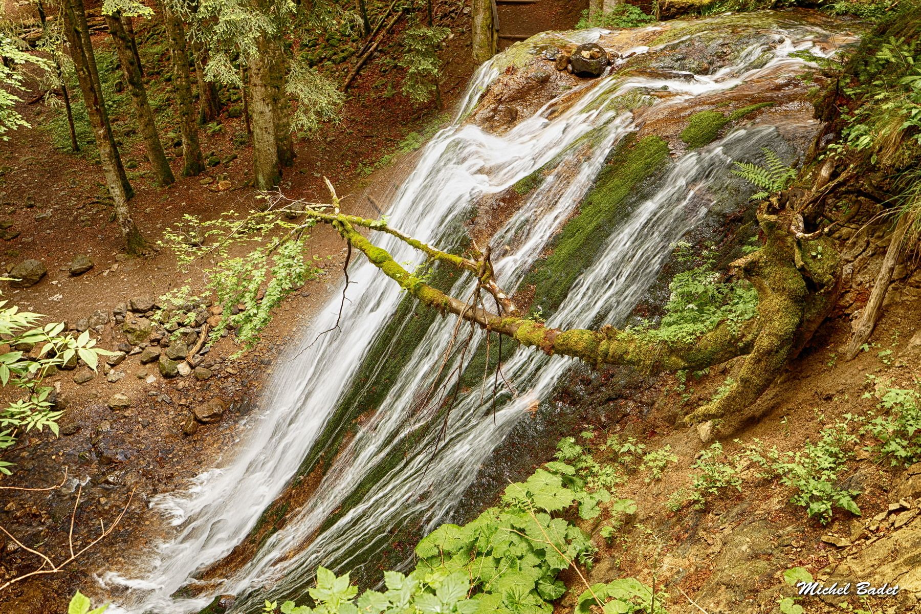Waterfall of Rossignolet, France