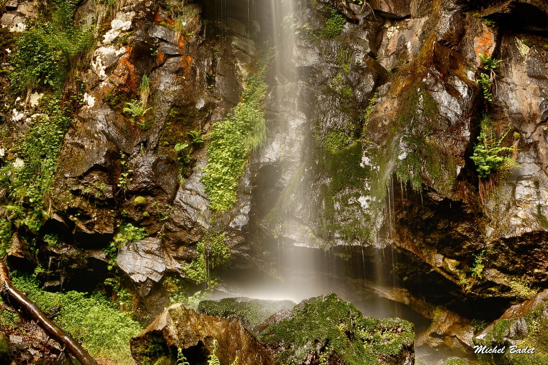 Waterfall of Trador, France