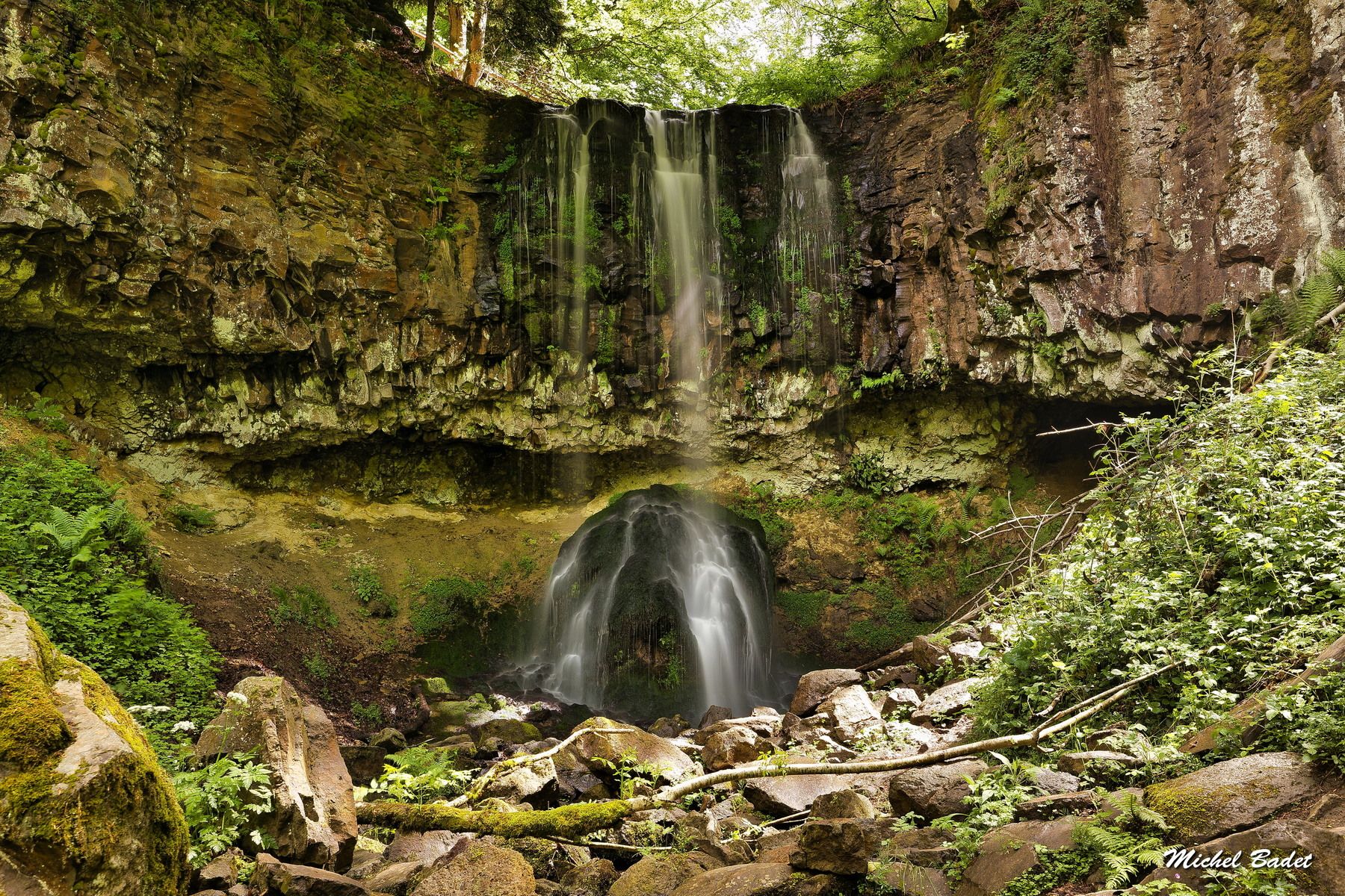 Waterfall of Trador, France