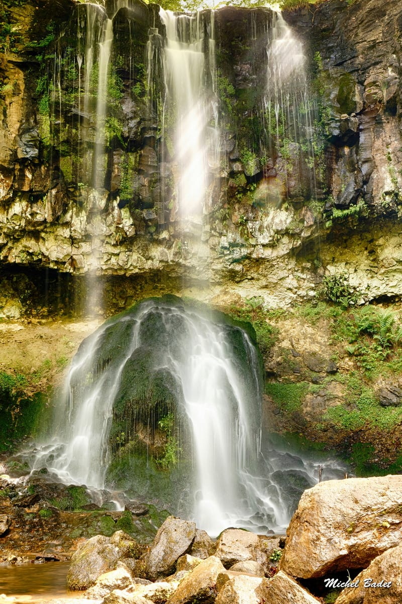 Waterfall of Trador, France