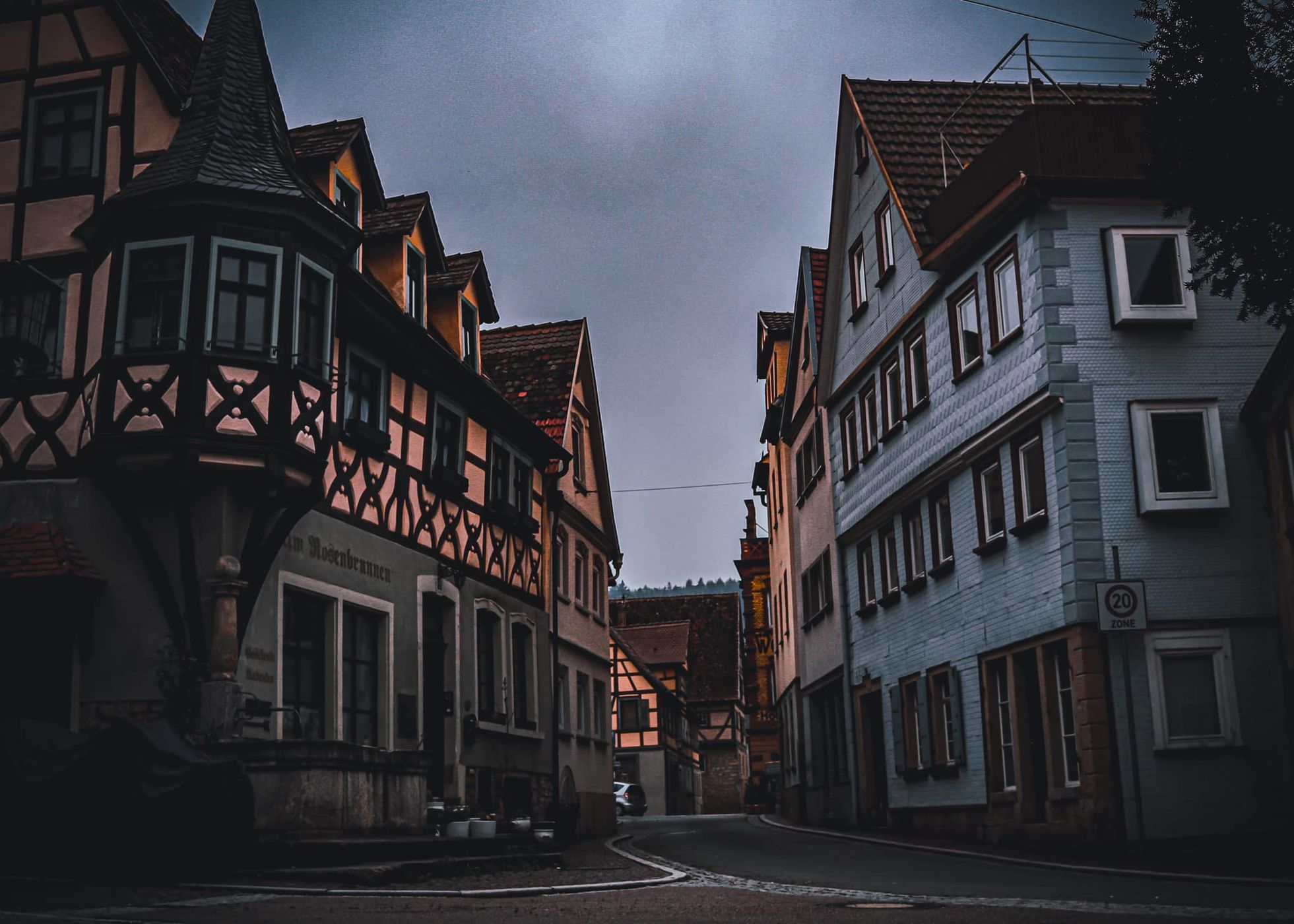 Weikersheim City, Germany