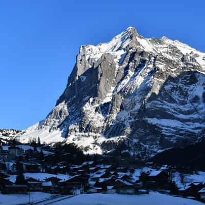 Wetterhorn from Grindelwald, Switzerland