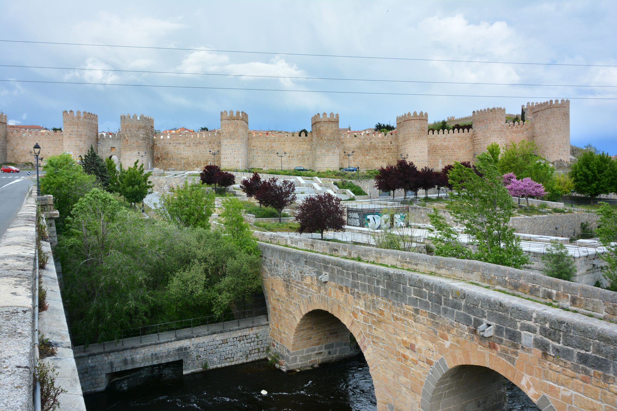 Avila - Bridge and Walls, Spain